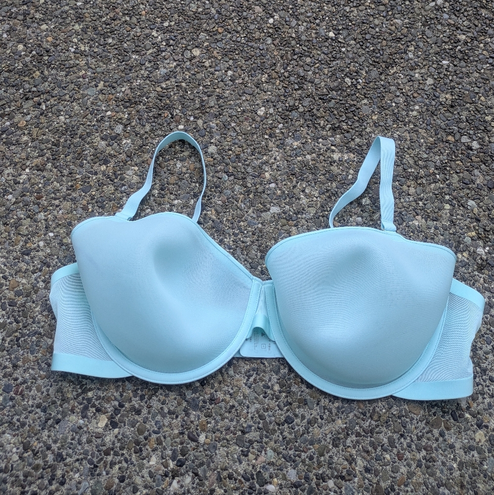CUUP Mint Blue The Demi Underwire Bra